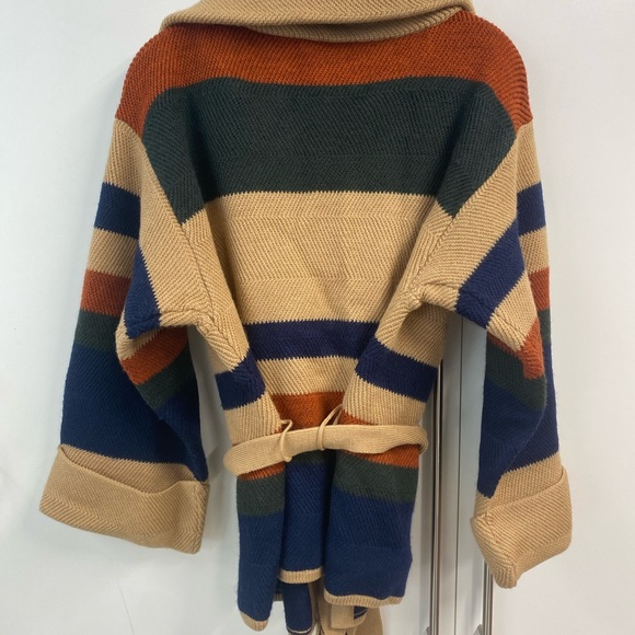Marc by Marc Jacobs Striped Cardigan w/removable belt. Excellent condition. - Picture 3 of 7